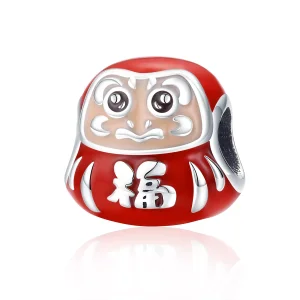 (resim) Pandora tarzı Küçük Daruma Charm - SCC1087