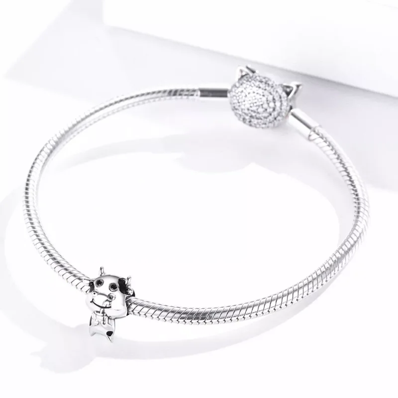 (resim) Pandora tarzı Küçük inek Charm - SCC1574 - Görüntüle 3