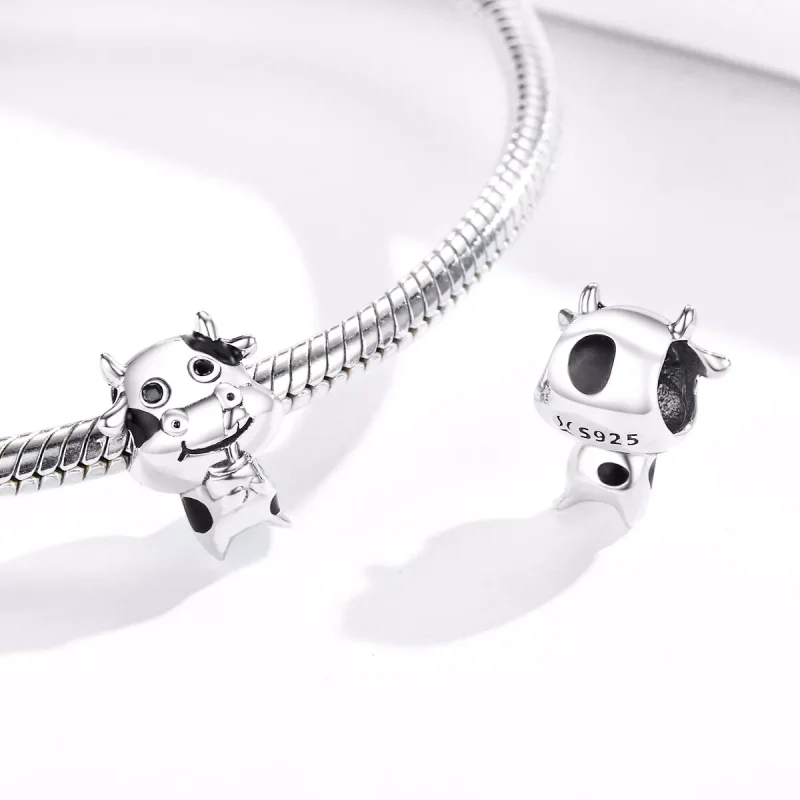 (resim) Pandora tarzı Küçük inek Charm - SCC1574 - Görüntüle 4