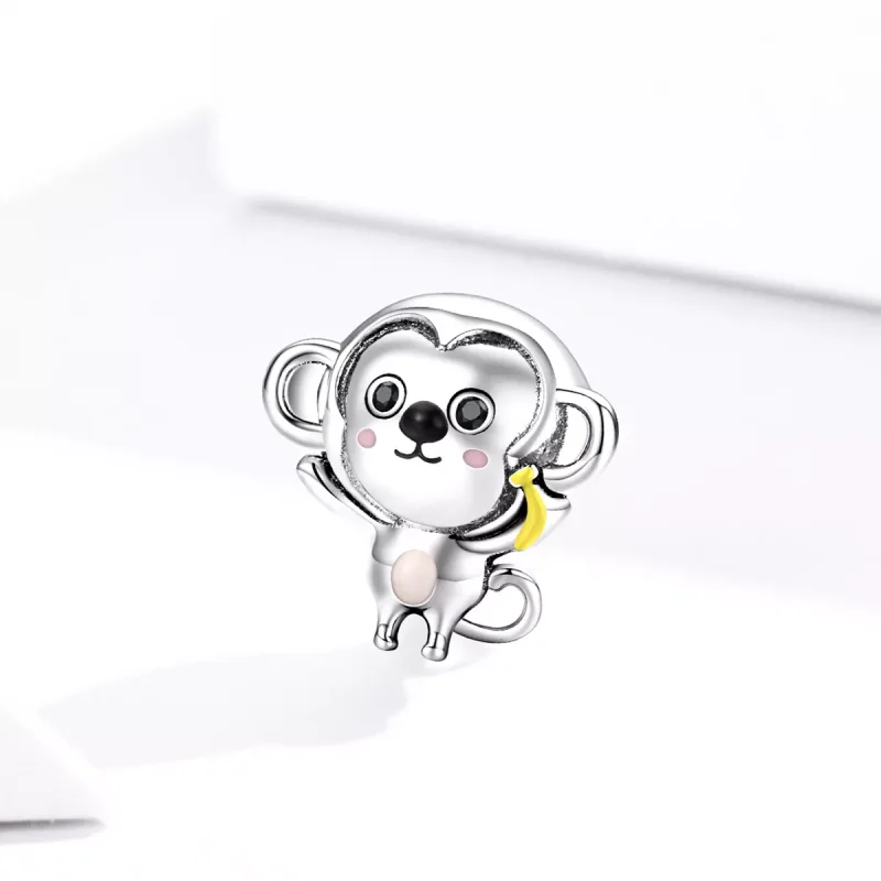 (resim) Pandora tarzı Küçük maymun Charm - SCC1575 - Görüntüle 2