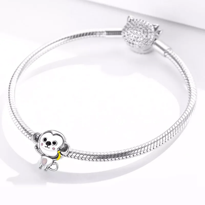 (resim) Pandora tarzı Küçük maymun Charm - SCC1575 - Görüntüle 3