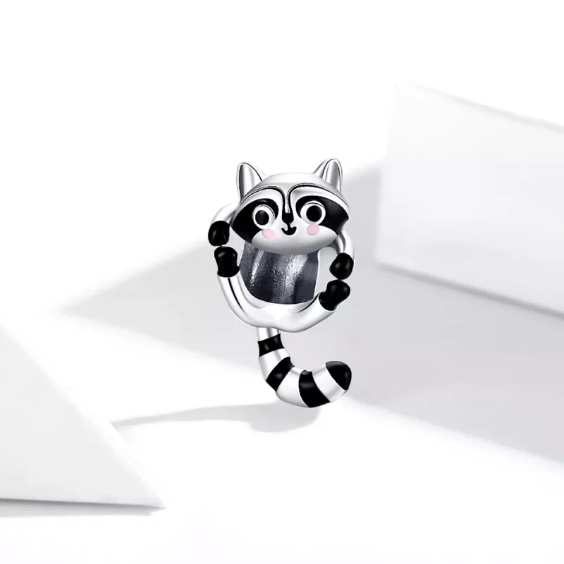(resim) Pandora tarzı küçük rakun Charm - BSC403 - Görüntüle 2