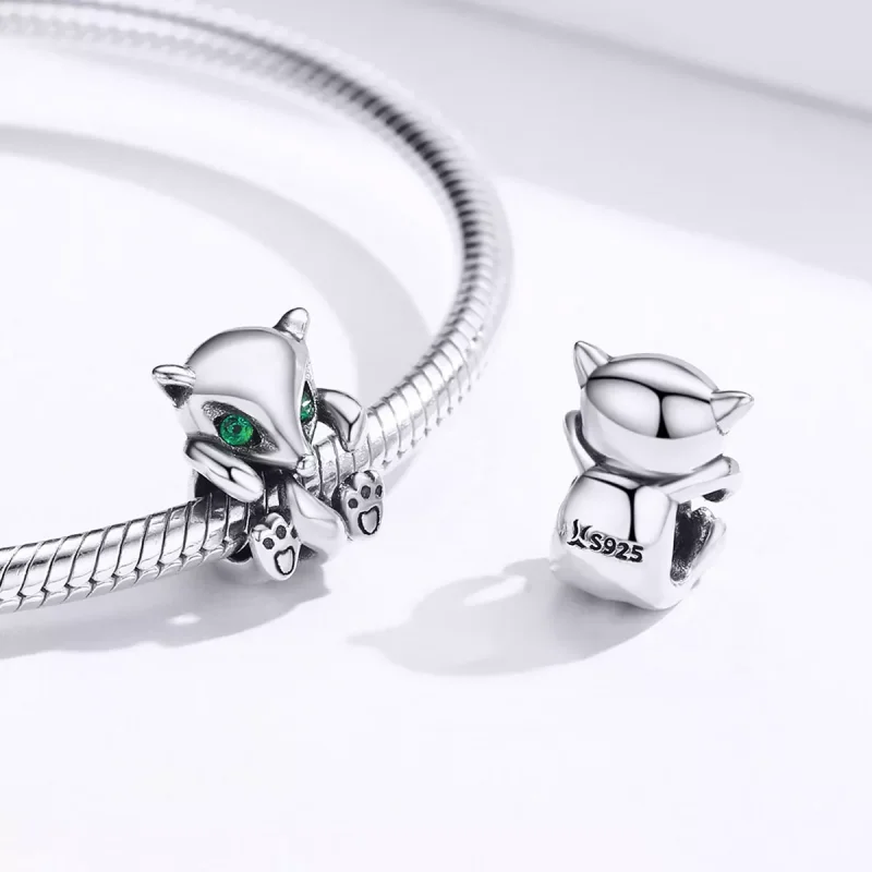 (resim) Pandora tarzı Küçük tilki Charm - SCC1290 - Görüntüle 4