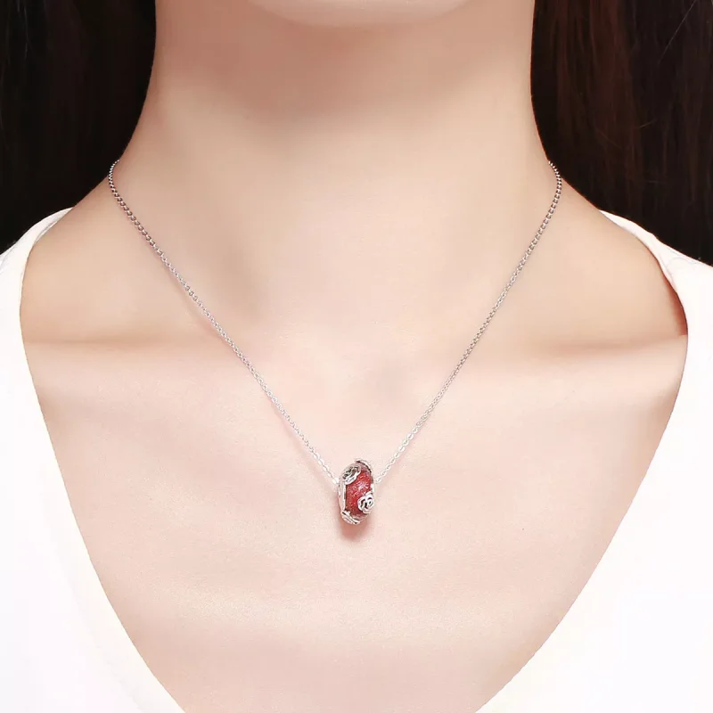 (resim) Pandora tarzı kokulu gül Charm - SCC1030 - Görüntüle 5
