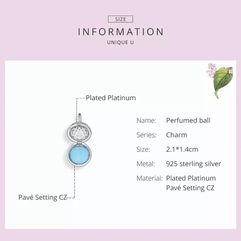 (resim) Pandora tarzı kokulu top Charm - SCC1198 - Görüntüle 3