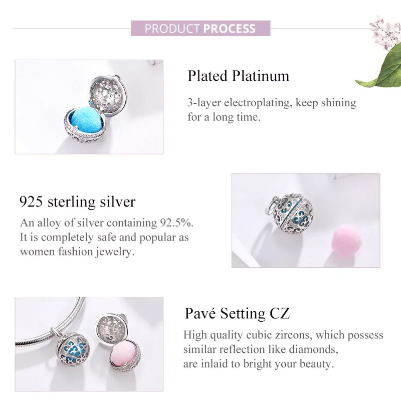 (resim) Pandora tarzı kokulu top Charm - SCC1198 - Görüntüle 4