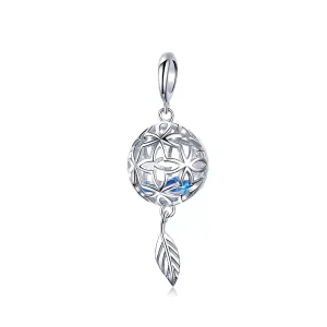 (resim) Pandora tarzı Korunmuş Çiçek Sallantılı Charm - SCC1123