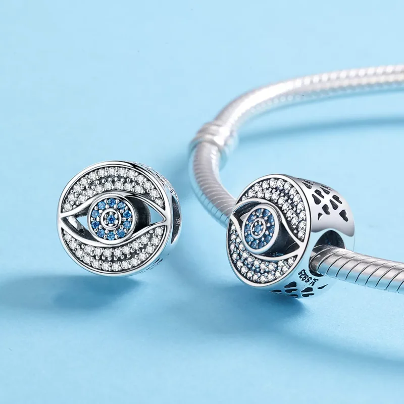 (resim) Pandora tarzı Koruyucu Göz Charm - SCC565 - Görüntüle 5