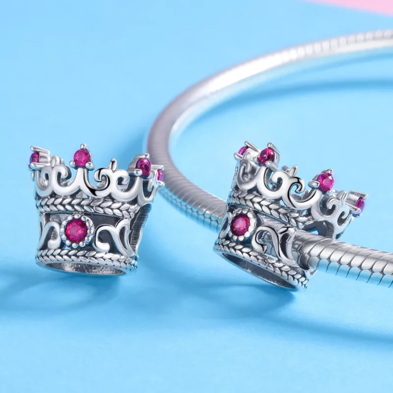 (resim) Pandora tarzı kralın tacı Charm - SCC776 - Görüntüle 4