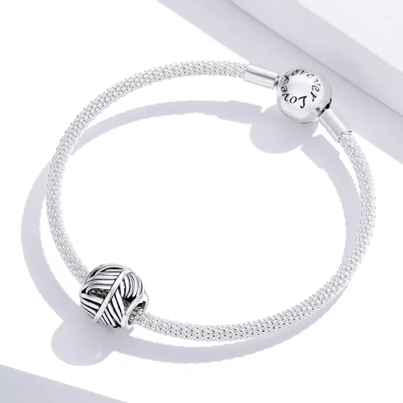 (resim) Pandora tarzı Kuş tüyü Charm - SCC1509 - Görüntüle 3
