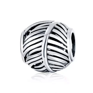 (resim) Pandora tarzı Kuş tüyü Charm - SCC1509