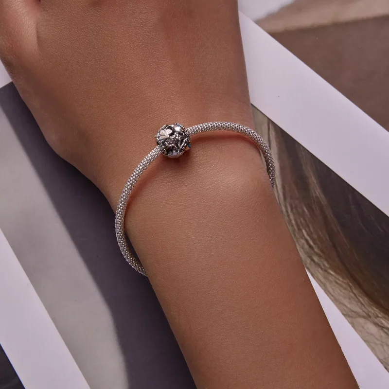 (resim) Pandora tarzı Kuşlar ve Çiçekler - Equinox Charm - SCC2194 - Görüntüle 5