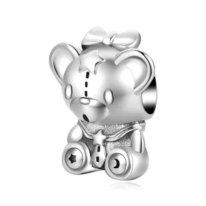 (resim) Pandora tarzı lacivert Cubs şanslı sembol - SCC2041