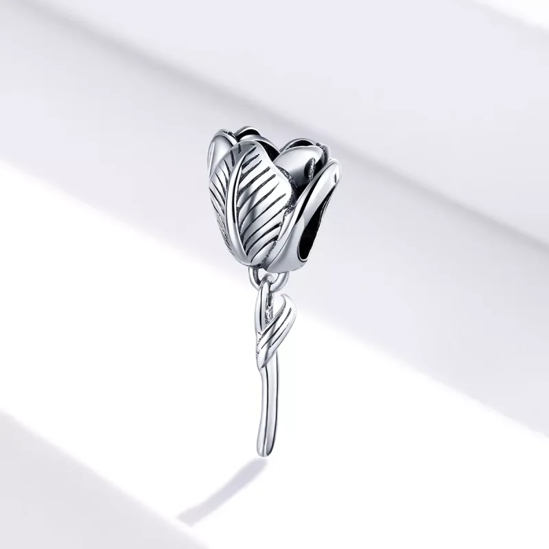 (resim) Pandora tarzı Lale Charm - SCC1514 - Görüntüle 2