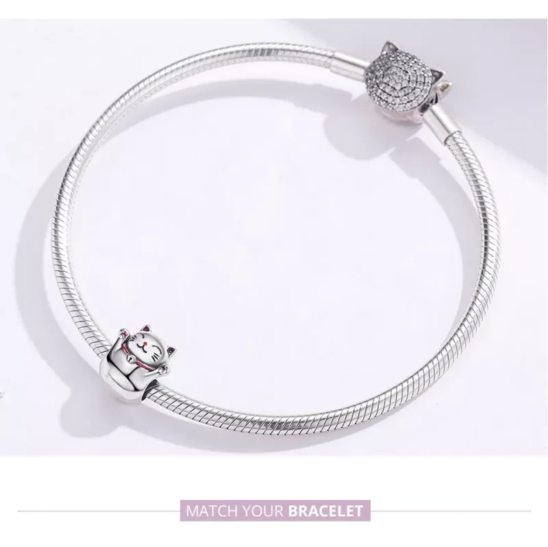 (resim) Pandora tarzı Maneki Neko Charm - SCC1178 - Görüntüle 6