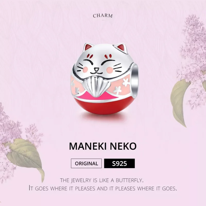 (resim) Pandora tarzı Maneki Neko Charm - SCC1341 - Görüntüle 6