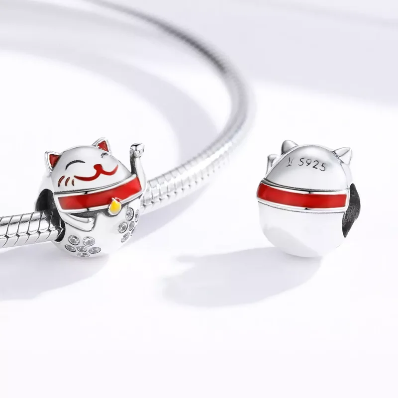 (resim) Pandora tarzı Maneki Neko Charm - SCC1374 - Görüntüle 4