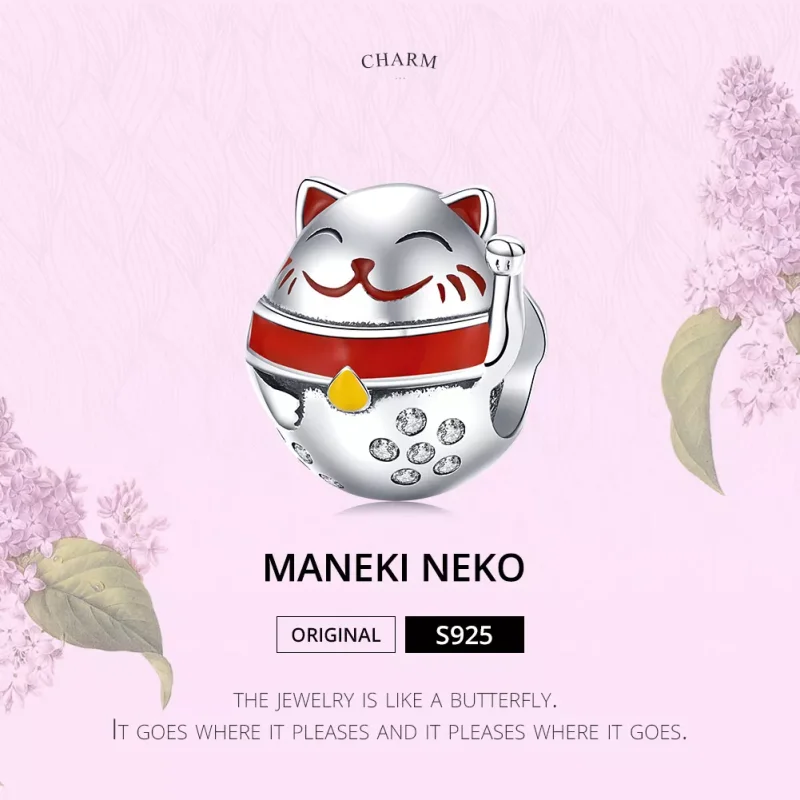(resim) Pandora tarzı Maneki Neko Charm - SCC1374 - Görüntüle 5