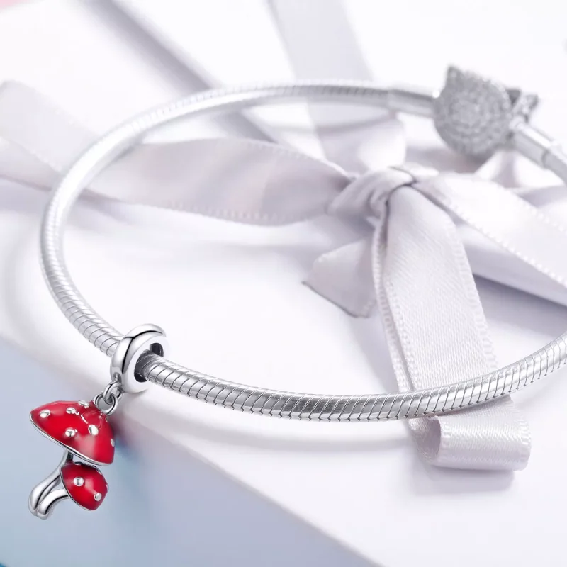(resim) Pandora tarzı Mantar Sallantılı Charm - SCC1060 - Görüntüle 3