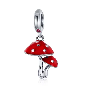 (resim) Pandora tarzı Mantar Sallantılı Charm - SCC1060