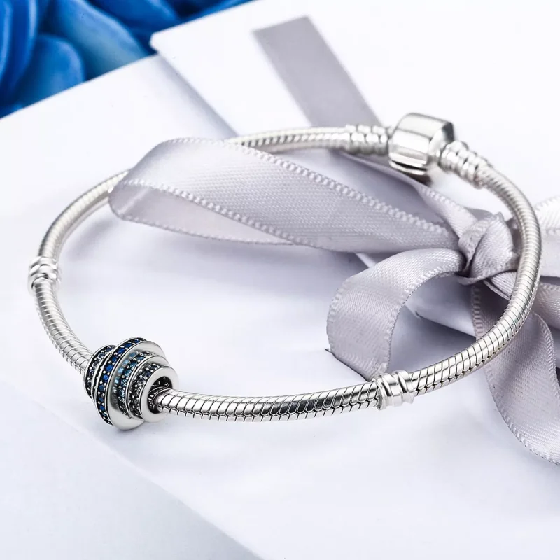 (resim) Pandora tarzı Mavi Ritim Charm - SCC129 - Görüntüle 4