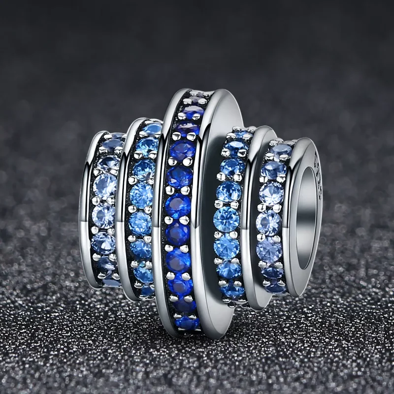 (resim) Pandora tarzı Mavi Ritim Charm - SCC129 - Görüntüle 6