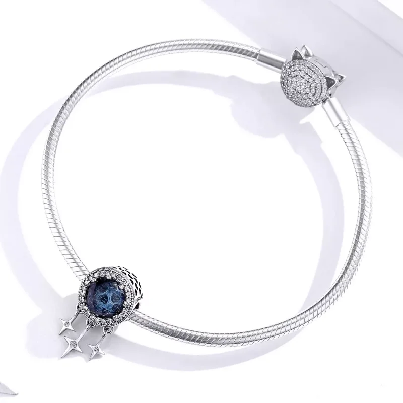 (resim) Pandora tarzı Mavi yıldız Charm - SCC1432 - Görüntüle 4