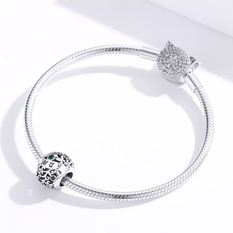 (resim) Pandora tarzı Mayıs doğum taşı Charm - SCC1385-5 - Görüntüle 3