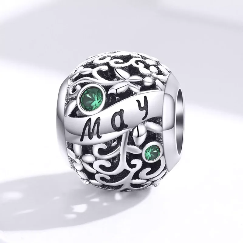 (resim) Pandora tarzı Mayıs doğum taşı Charm - SCC1385-5 - Görüntüle 4