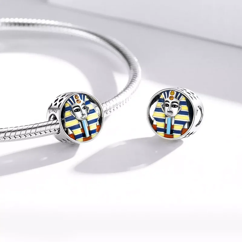 (resim) Pandora tarzı Mısır - Firavun Charm - SCC1858 - Görüntüle 4