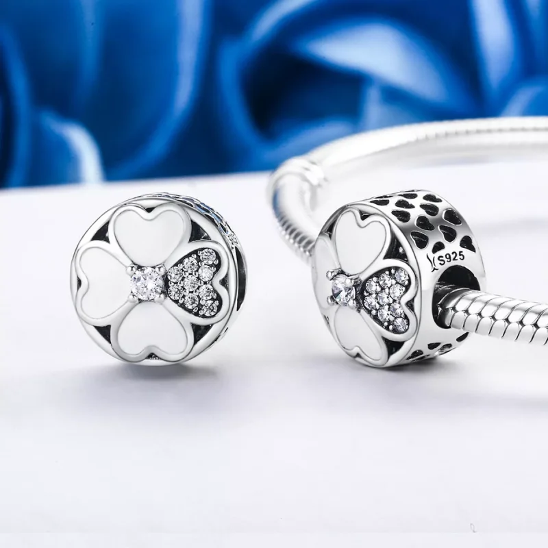 (resim) Pandora tarzı mutlu yaprakları Charm - SCC250 - Görüntüle 4