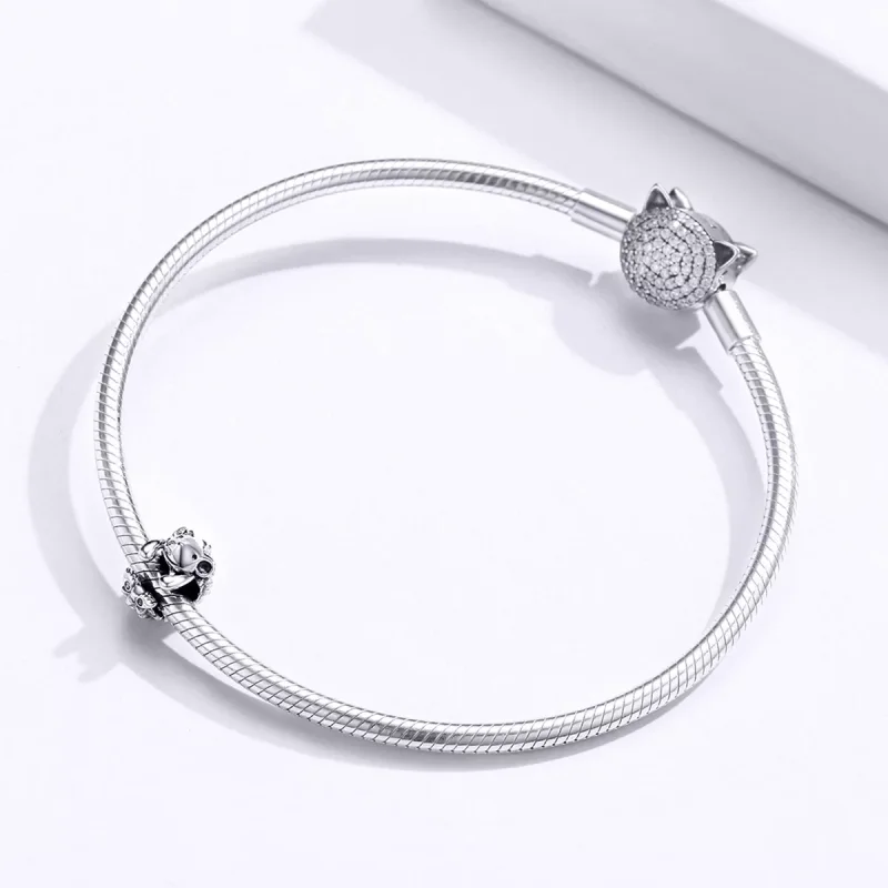 (resim) Pandora tarzı Nino Kirpi Charm - SCC1420 - Görüntüle 3