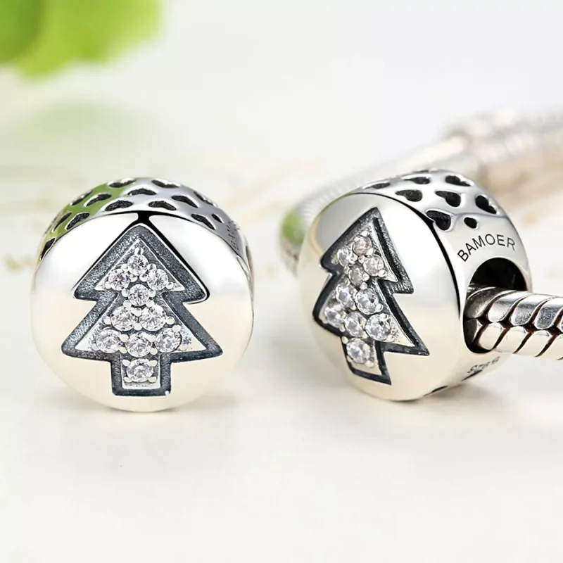 (resim) Pandora tarzı Noel ağacı Charm - SCC064 - Görüntüle 2