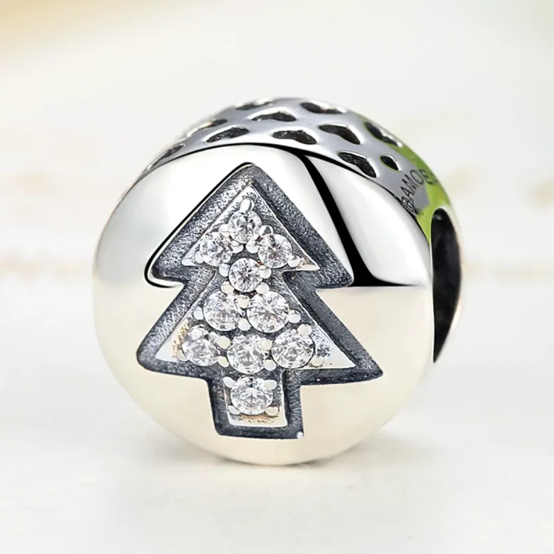 (resim) Pandora tarzı Noel ağacı Charm - SCC064 - Görüntüle 5