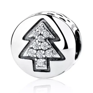 (resim) Pandora tarzı Noel ağacı Charm - SCC064