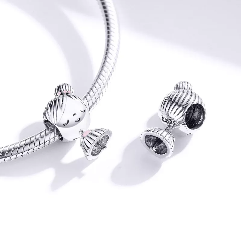 (resim) Pandora tarzı onun bir kız Charm - SCC1335 - Görüntüle 4