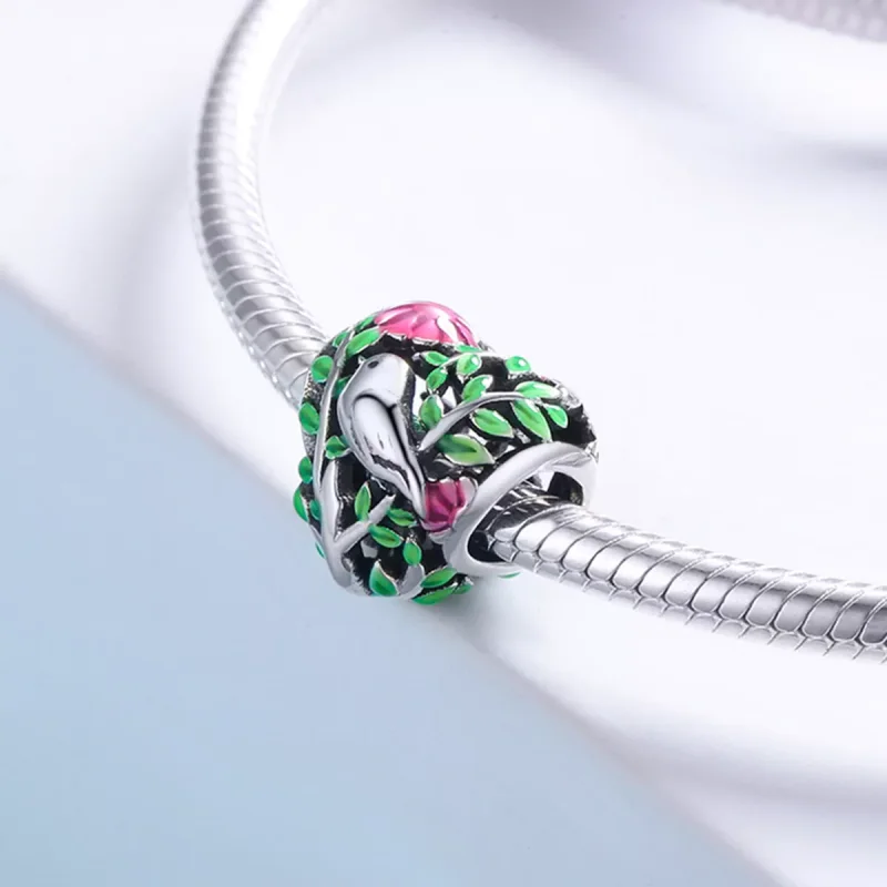 (resim) Pandora tarzı Ormandaki Kuşlar Charm - SCC647 - Görüntüle 4