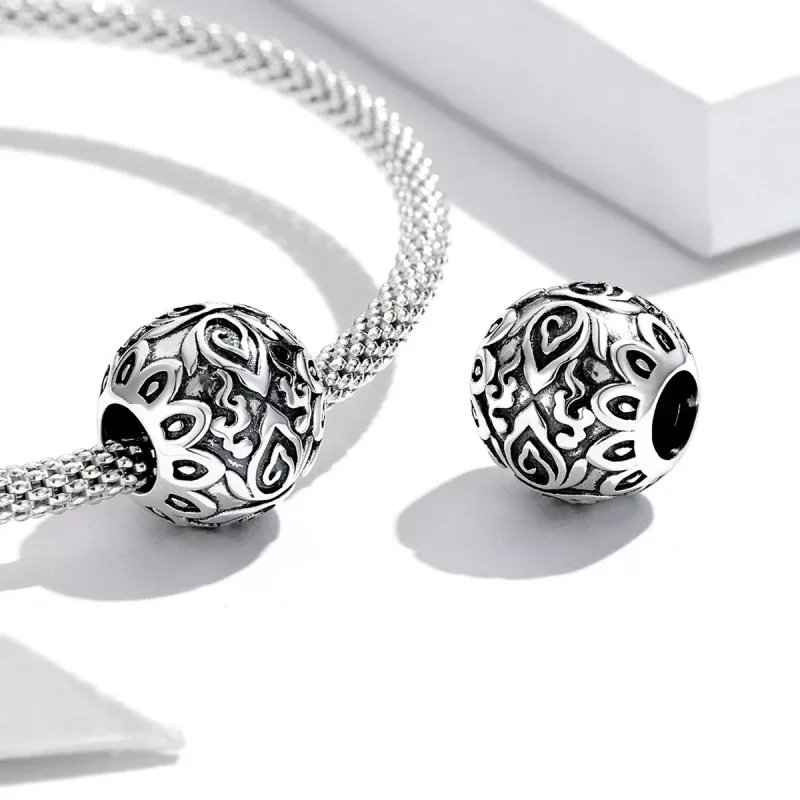 (resim) Pandora tarzı oturan Buddha ve Lotus Charm - SCC2168 - Görüntüle 4