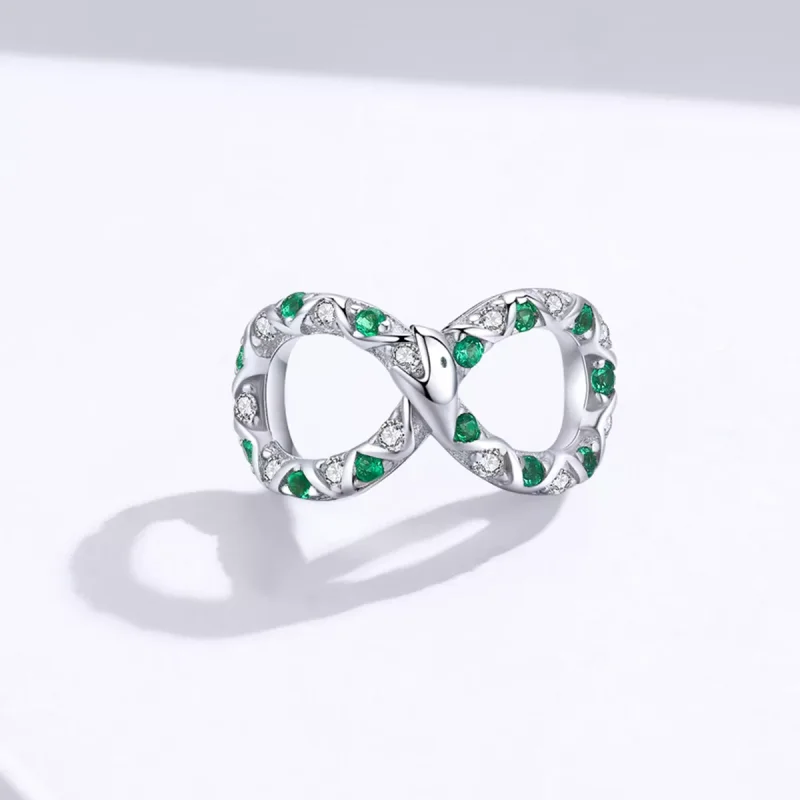 (resim) Pandora tarzı Ouroboros Charm - BSC186 - Görüntüle 2