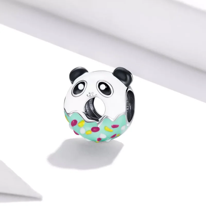 (resim) Pandora tarzı Panda Dondurma Şanslı Yılan Bileklik - SCC1875 - Görüntüle 2