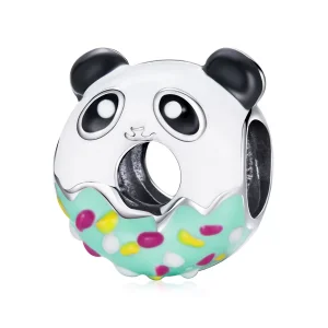(resim) Pandora tarzı Panda Dondurma Şanslı Yılan Bileklik - SCC1875