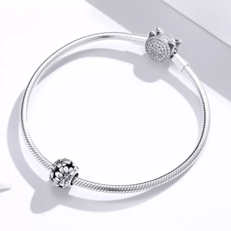(resim) Pandora tarzı Papatya Charm - SCC1487 - Görüntüle 3