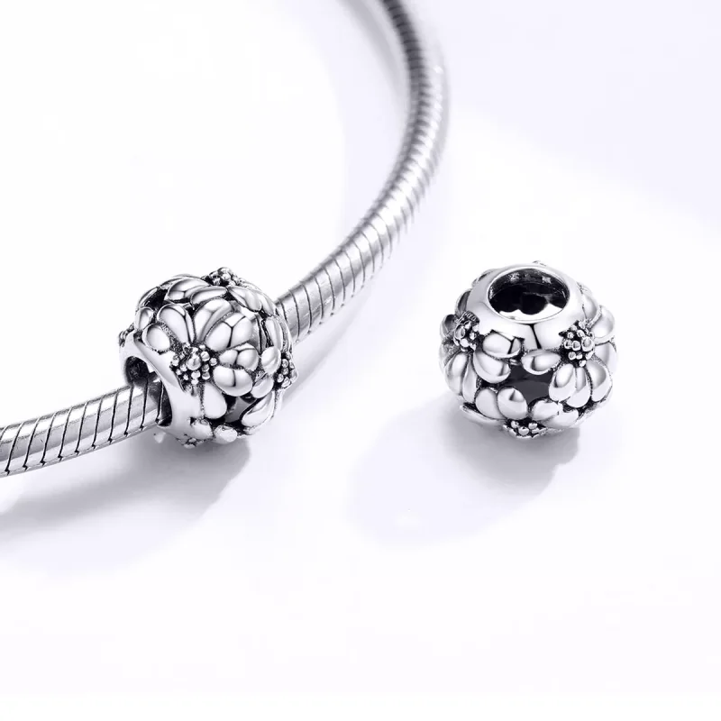 (resim) Pandora tarzı Papatya Charm - SCC1487 - Görüntüle 4
