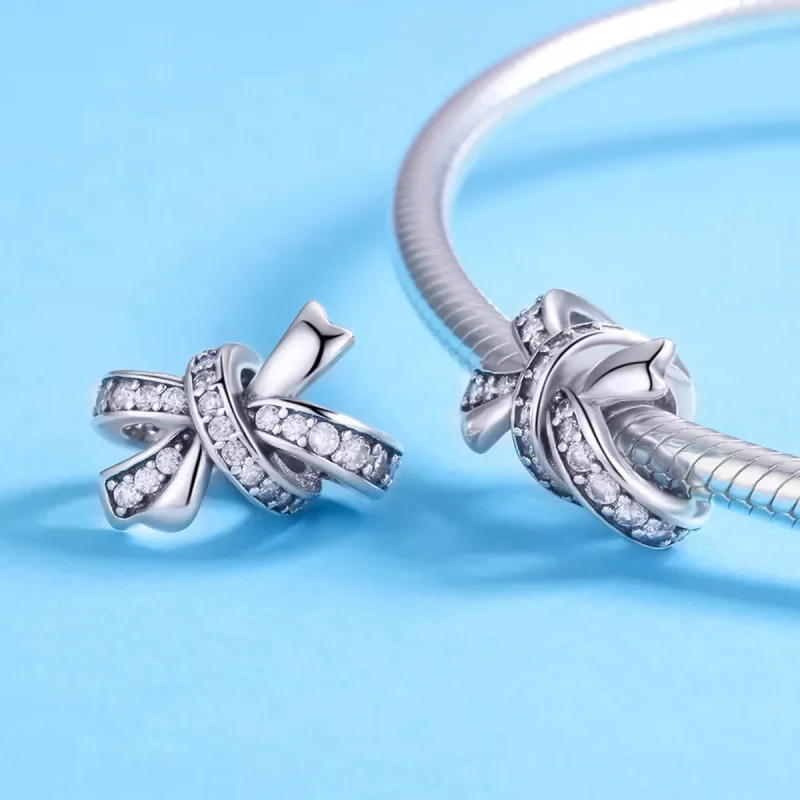 (resim) Pandora tarzı papyon Charm - SCC773 - Görüntüle 4