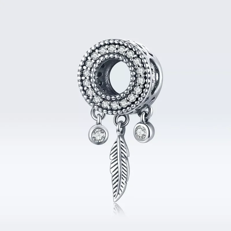 (resim) Pandora tarzı Parlak Tüy Charm - SCC1550 - Görüntüle 5