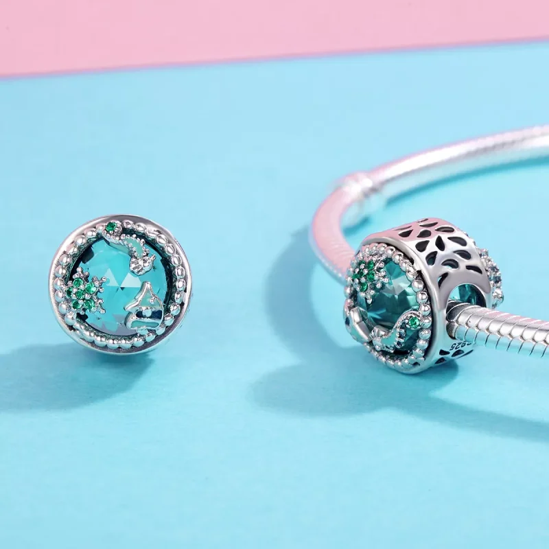 (resim) Pandora tarzı Parlak yıldızlar Charm - SCC246 - Görüntüle 4