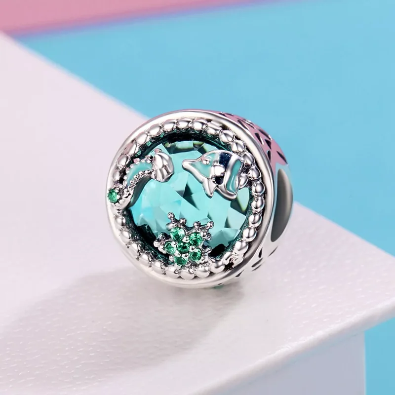 (resim) Pandora tarzı Parlak yıldızlar Charm - SCC246 - Görüntüle 5