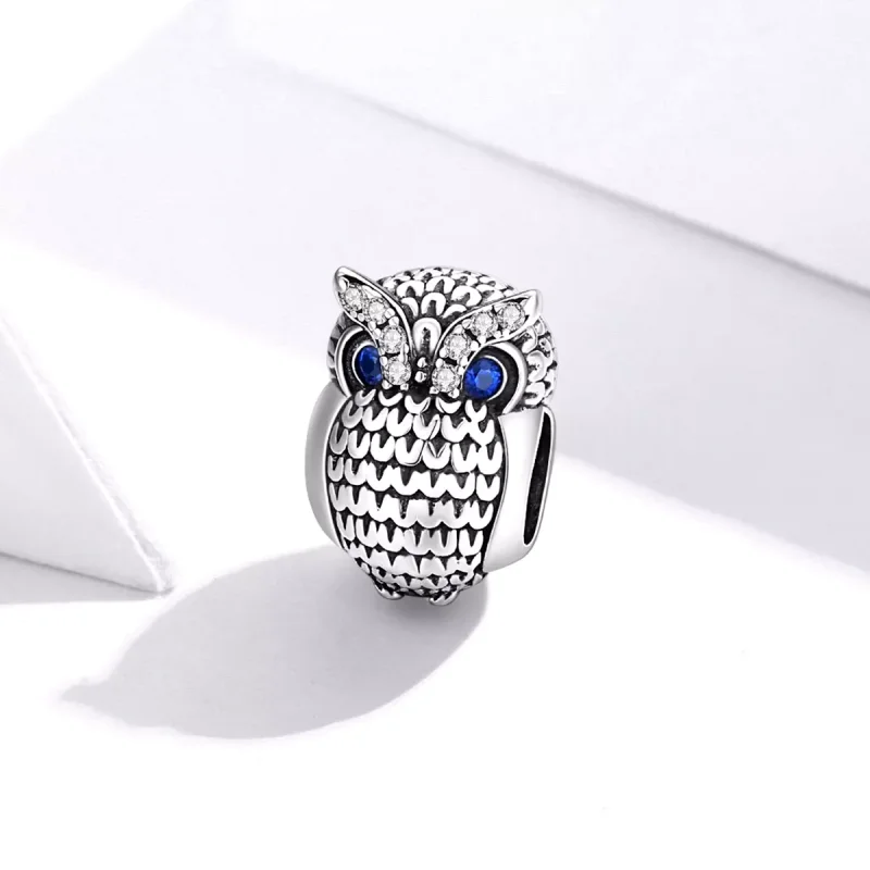 (resim) Pandora tarzı Parlayan Baykuş Charm - SCC1607 - Görüntüle 2