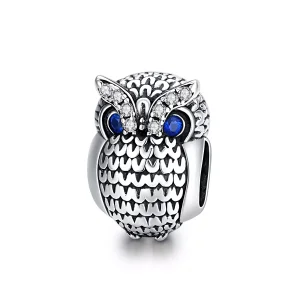 (resim) Pandora tarzı Parlayan Baykuş Charm - SCC1607