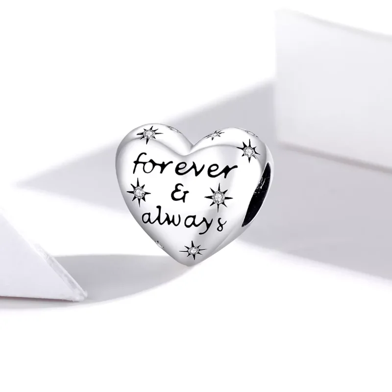 (resim) Pandora tarzı Parlayan Kalp Charm - SCC1735 - Görüntüle 2